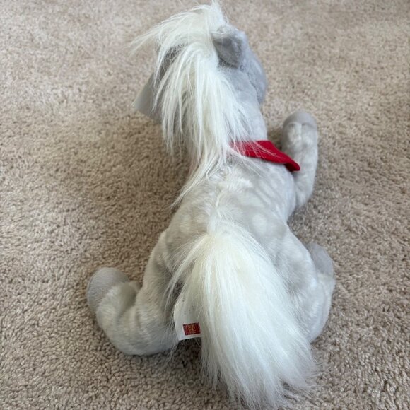 Wells Fargo Shamrock Gray Plush Legendary Pony Stuffed Animal w Tag 2013‎ 14” - Picture 3 of 12